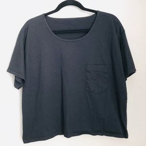 American Apparel Oversized Crop top